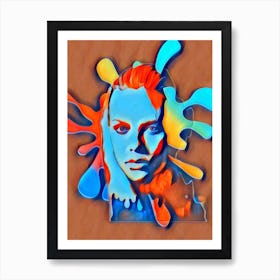 Modern Woman Art Print