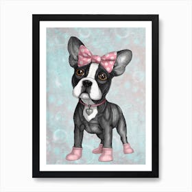 Sweet Frenchie Art Print