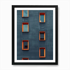 Building With Windows Art Print