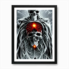 Death, What Say You? ~Reimagined 24 Art Print