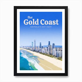 Gold Coast Art Print