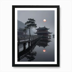 Chinese Temple 1 Art Print