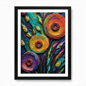 Abstract Painting 14 Art Print