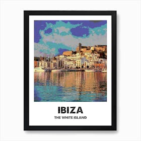 Ibiza, City, Print, Art, Landscape, Spain, Home Decor, Wall Print 2 Art Print