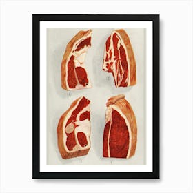 Meats Of The World Art Print