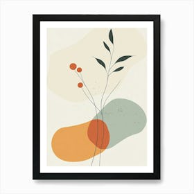 Abstract Flower 22 Art Print