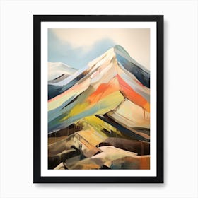 Aonach Mor Scotland Mountain Painting Art Print