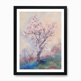 Blossoming Cherry Tree Art Print