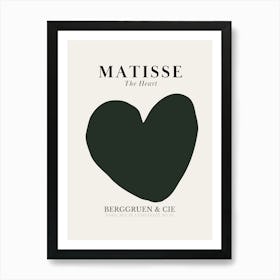 Henri Matisse The Green Heart Print Art Print