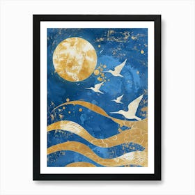 Birds Of The Sea Art Print