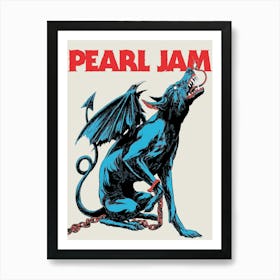 Pearl Jam 2 Art Print