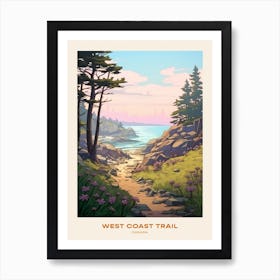 West Coast Trail Canada 3 Hike Poster Art Print