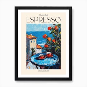 Genoa Espresso Made In Italy 1 Poster Art Print