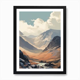 Ben Nevis Scotland 7 Hiking Trail Landscape Art Print