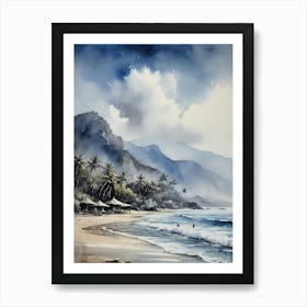 Bali In Summer Painting (27) Art Print