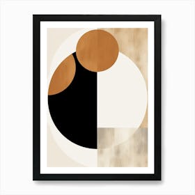 Beige Bauhaus Brunn Am Gebirge Bliss Art Print