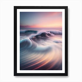 Pastel Wave Art Print