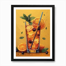 Iced Tea 12 Art Print