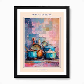 Kitsch Pots & Pans Painting 1 Poster Art Print