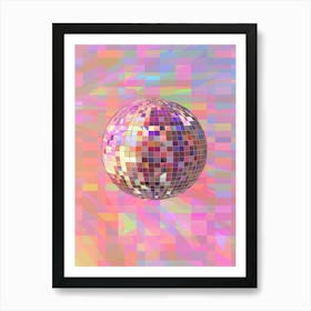 Disco Ball 37 Art Print