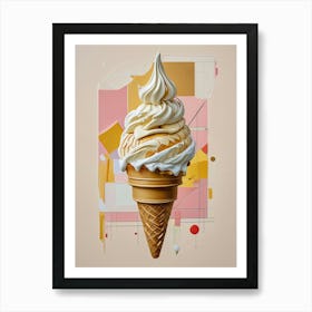 Ice Cream Cone no2 Art Print