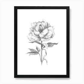 Flower VI by Aga Szafranska Art Print