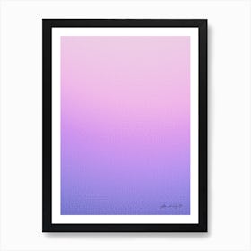 Violet Vista Art Print