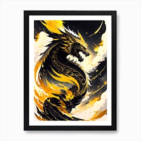 Dragon Wallpaper 1 Art Print