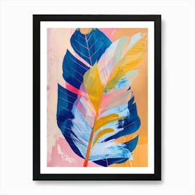 Tropical Leaf 1 Art Print