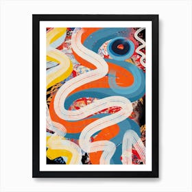 Lines Abstract Art Print