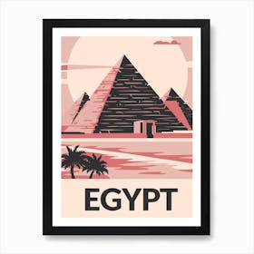Egypt Travel Poster Art Print
