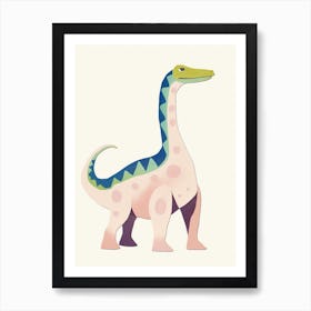 Nursery Dinosaur Art Omeisaurus Art Print