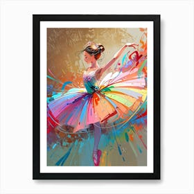 Ballerina Painting 5 Art Print