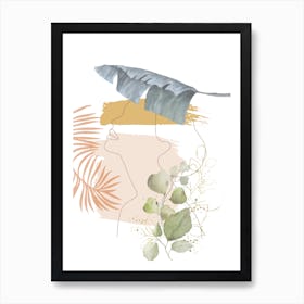 Line In Nature I Art Print