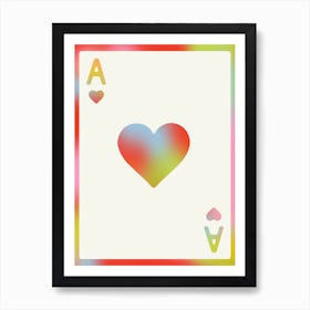 Love Aces Art Print
