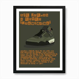 Air Jordan Retro Underwear Art Print