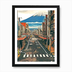 Fuji mount Art Print