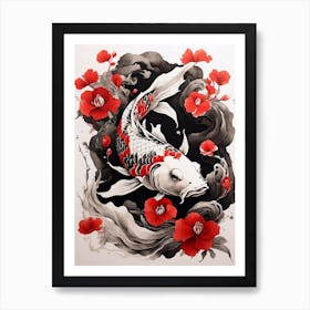 Koi Fish 1 Art Print