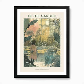 In The Garden Poster Mirabell Palace Gardens Austria 4 Art Print