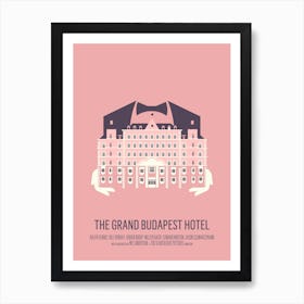 Grand Budapest Hotel Art Print