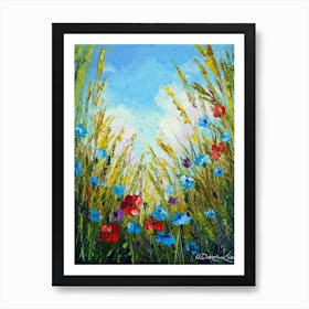 Wildflowers Art Print