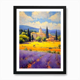 Lavender Fields Art Print