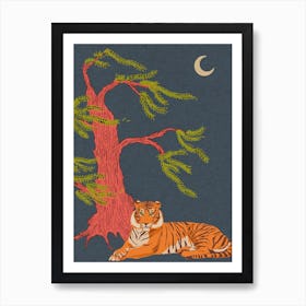 Majestic Tiger Art Print