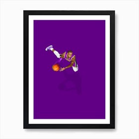 Frequent Fliers Lebron Art Print