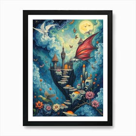 Fairytale Castle 14 Art Print