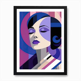 Deco Woman, Bauhaus Art Print