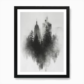 New York City Fog Art Print