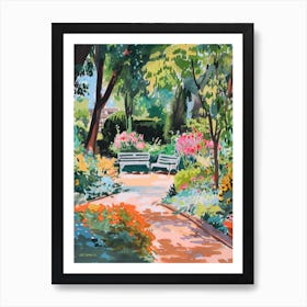 Chelsea Physic Garden London Parks Garden 8 Painting Art Print