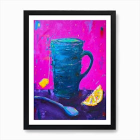 Tea With Lemon Art Print