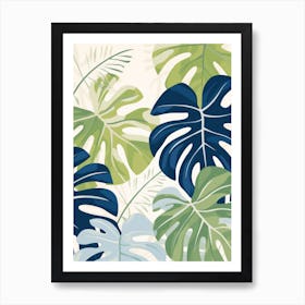 Tropical Leaves 2 Art Print